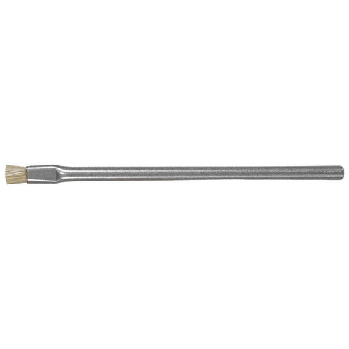 Excelta 212C-H  |  Brushes - ESD Safe - Straight - 3-Star - SS Handle w/Horse Hair Bristles