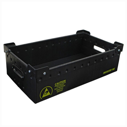 Protektive Pak 39179 |  Storage Container, Plastek, 22-7/8X12-7/8X6, Stacking