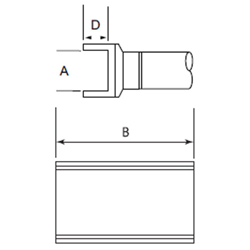 Metcal RCP-DL1 | MFR SMT Rework Cartridge, Tunnel, SOIC-14,-16 Chip Pkg, Heavy Thermal Loads
