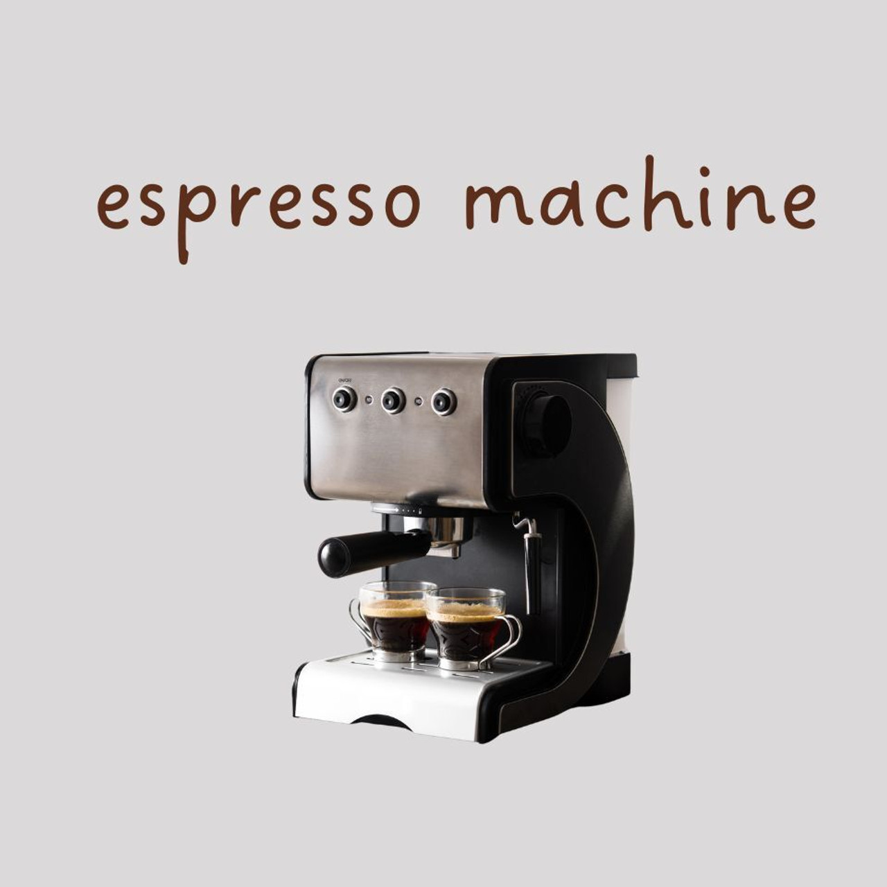 Espresso machine
