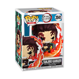 Funko Pop Plus Demon Slayer – Tanjiro Kamado (Dancing Flash) Vinyl Figure #2041 – Anime Collectible in Display Box