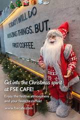 Celebrate Christmas at FSE CAFE – Where Festive Vibes Meet Great Coffee 