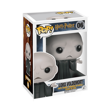 Funko Pop! Lord Voldemort Vinyl Figure #06 in box from Harry Potter series