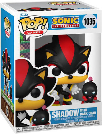 Funko Pop Shadow with Dark Chao Vinyl Figure #1035 – Sonic the Hedgehog Collectible in Display Box Funko Pop Shadow with Dark Chao Vinyl Figure #1035 – Sonic the Hedgehog Collectible in Display Box