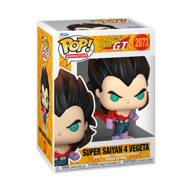 Funko Pop! Dragon Ball GT Super Saiyan 4 Vegeta Vinyl Figure #2073 – Collectible in Display Box Funko Pop! Dragon Ball GT Super Saiyan 4 Vegeta Vinyl Figure #2073 – Collectible in Display Box