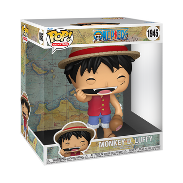 Funko Pop Jumbo One Piece Monkey D. Luffy Vinyl Figure #1945 – Anime Collectible in Oversized Display Box Funko Pop Jumbo One Piece Monkey D. Luffy Vinyl Figure #1945 – Anime Collectible in Oversized Display Box