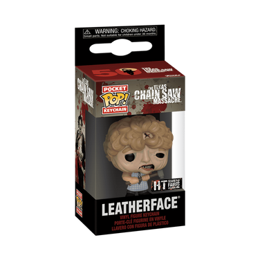 Pocket Pop Texas Chainsaw Massacre Leatherface Keychain – Horror Mini Vinyl Figure in Display Box