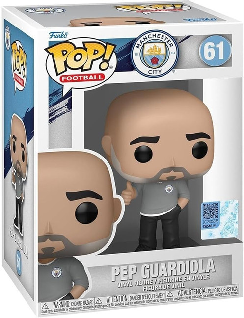 Funko Pop! Football – Pep Guardiola Vinyl Figure #61 Manchester City Collectible in Display Box Funko Pop! Football – Pep Guardiola Vinyl Figure #61 Manchester City Collectible in Display Box