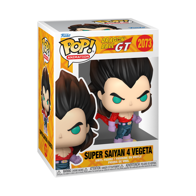 Funko Pop! Dragon Ball GT Super Saiyan 4 Vegeta Vinyl Figure #2073 – Collectible in Display Box Funko Pop! Dragon Ball GT Super Saiyan 4 Vegeta Vinyl Figure #2073 – Collectible in Display Box