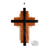 STAND TALL 3.5" Multi Layered Wood  Cross Necklace (XLarge)
