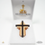 STAND TALL 3.5" Multi Layered Wood  Cross Necklace (XLarge)