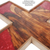 HIS Beauty & Creation - Bookmatched Figured Cherry & Red Epoxy Cross 12"