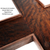 HIS Beauty & Creation - Figured Ipe Traditional Wood Cross 12"