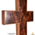 HIS Beauty & Creation - Figured Walnut Wood Wall Cross