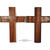 HIS Beauty & Creation - Zebrawood Bookmatched Cross
