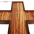 HIS Beauty & Creation - Zebrawood Bookmatched Cross