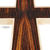 HIS Beauty & Creation - Zebrawood Bookmatched Cross