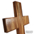 HIS Beauty & Creation - Zebrawood Bookmatched Cross