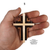 STAND TALL Multi-Layered Wood Cross Necklace (3.5" XLarge)