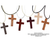 Solid Wood Cross Necklaces (Small)