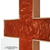 HIS LIGHT Epoxy Wall Cross Rusty Copper 12"