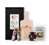 "Celebration Collection" - Engraved Cutting Board & Savory Treats Gift Box