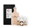 "Celebration Collection" - Engraved Cutting Board & Sweets Gift Box