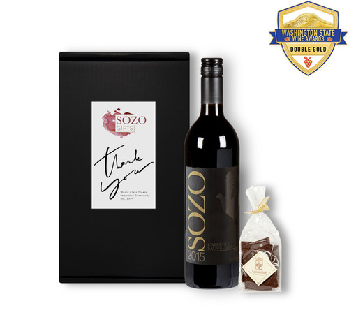 Cabernet, Chocolate & Small Coffee Gift Box