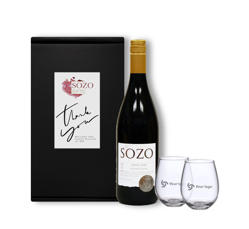 Pinot Gris & Glasses Gift Box