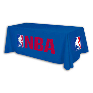 Custom Printed 6ft 3-Sided Economy Table Throw for Trade Shows Custom Printed 6ft 3-Sided Economy Table Throw for Trade Shows