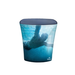 Rectangular Fabric Display Podium Rectangular Fabric Display Podium