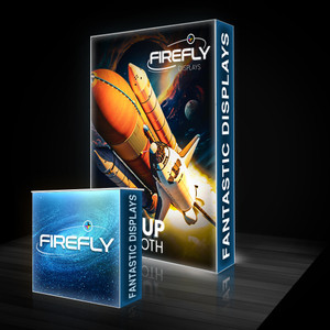 5ft. Firefly Backlit Trade Show Display 5ft. Firefly Backlit Trade Show Display