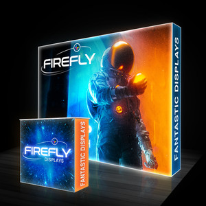 10ft. Firefly Backlit Trade Show Display 10ft. Firefly Backlit Trade Show Display