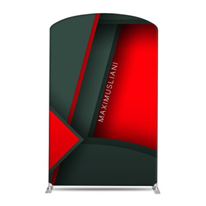 58" Curved Tube Fabric Banner Stand 58" Curved Tube Fabric Banner Stand