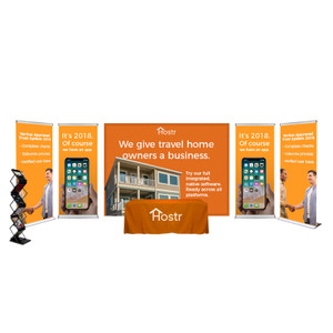 Venture 20ft. Trade Show Booth Display Package (F) Venture 20ft. Trade Show Booth Display Package (F)