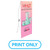 Replacement Freestanding BSX32 Banner (32"x72")