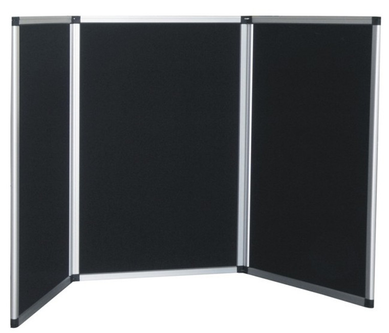 3-Panel Folding Presentation Display Board For Trade Show Table Top