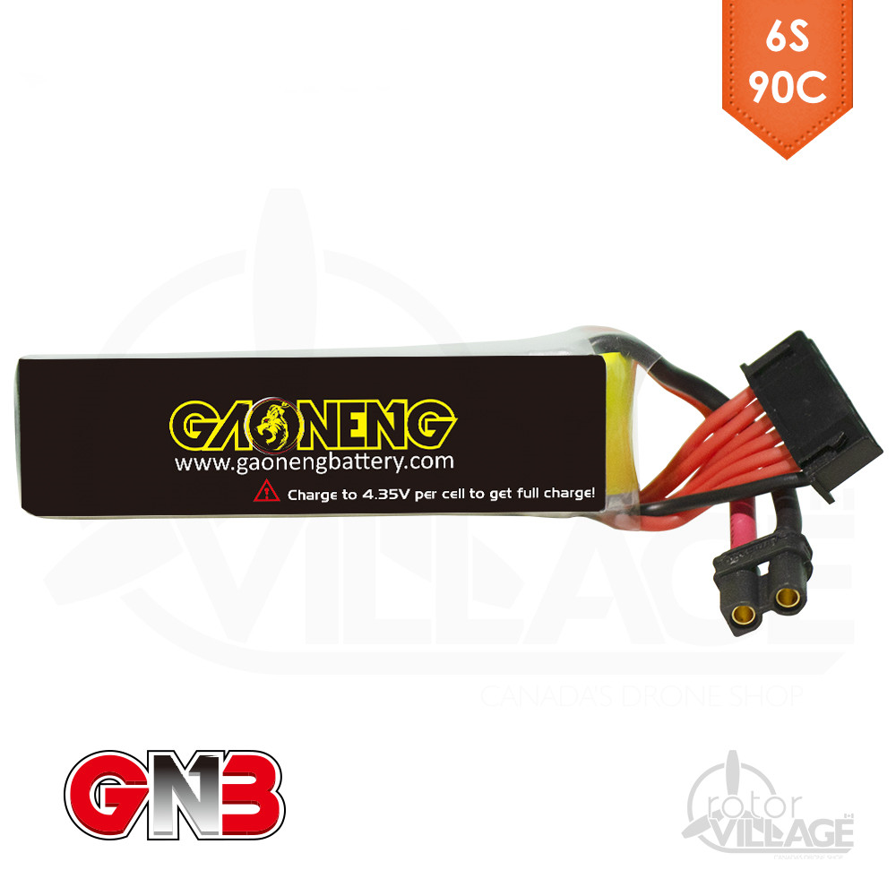 GNB 530mAh 6S HV 90C LiPo XT30 - Rotor Village