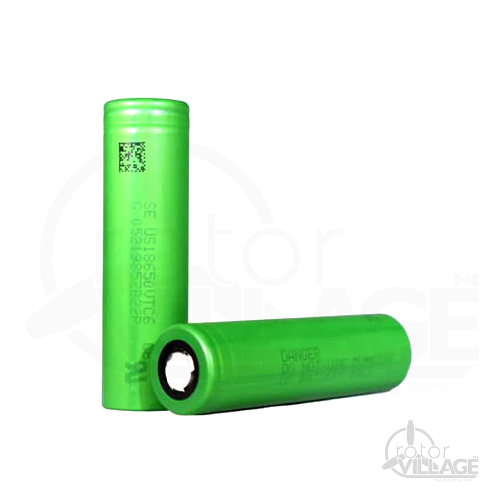 Sony VTC6 Cell - 18650 3000mah 15A Li-ion (2pc) - Rotor Village