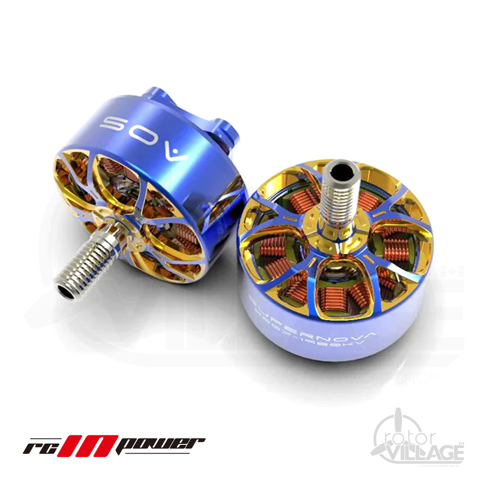 アマチュア極太ヘリカルUFO 1420 ⑦ RCINPower AOS Supernova 2807 1400KV Motor - Rotor Village
