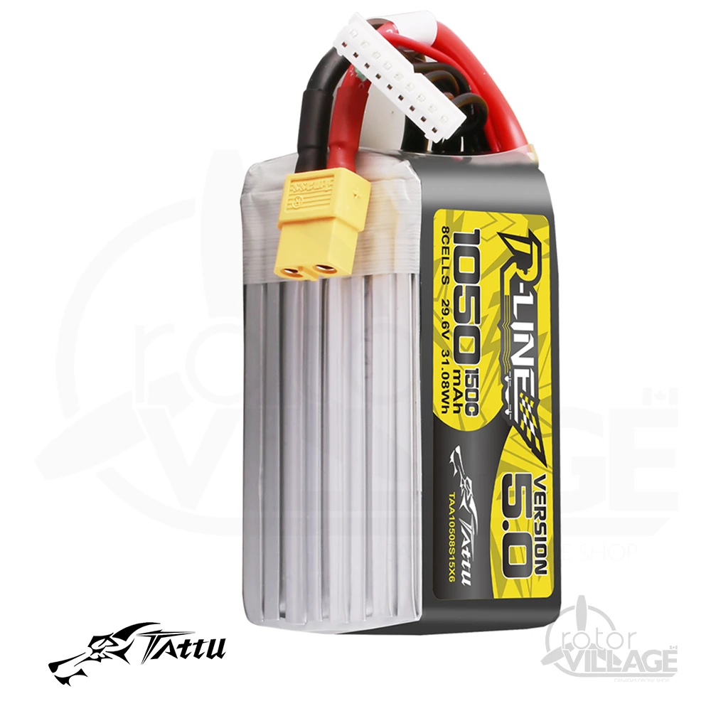 Tattu R-Line V5.0 1050mAh 8S 150C XT60 - Rotor Village