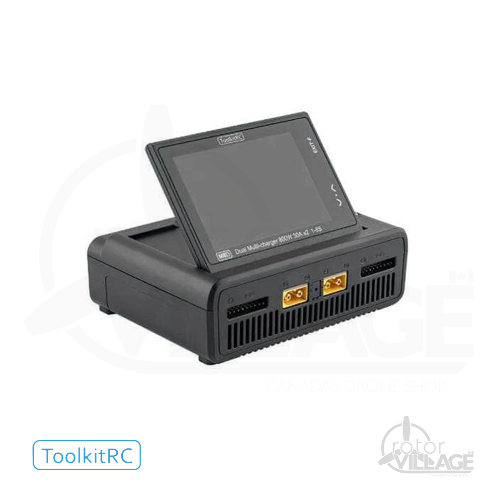 ToolkitRC M8D 1600W 2ch DC Charger - Rotor Village