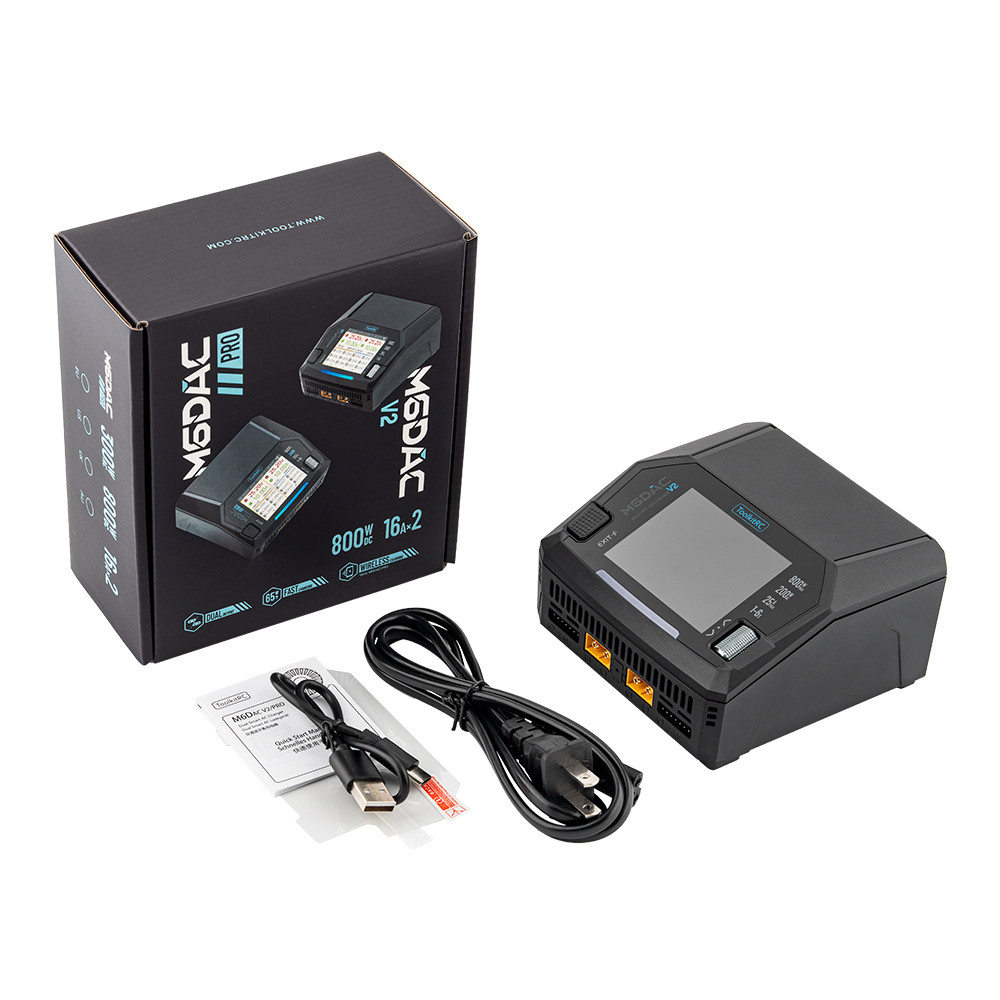 ToolkitRC M6DAC V2 AC/DC 6S Charger - Rotor Village