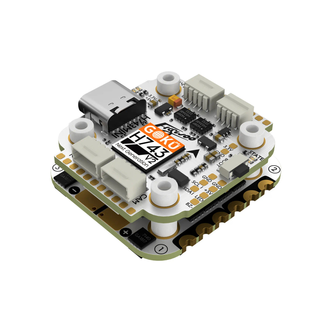 Flywoo GOKU H743 PRO Mini 45A AM32 20x20 Stack - Rotor Village
