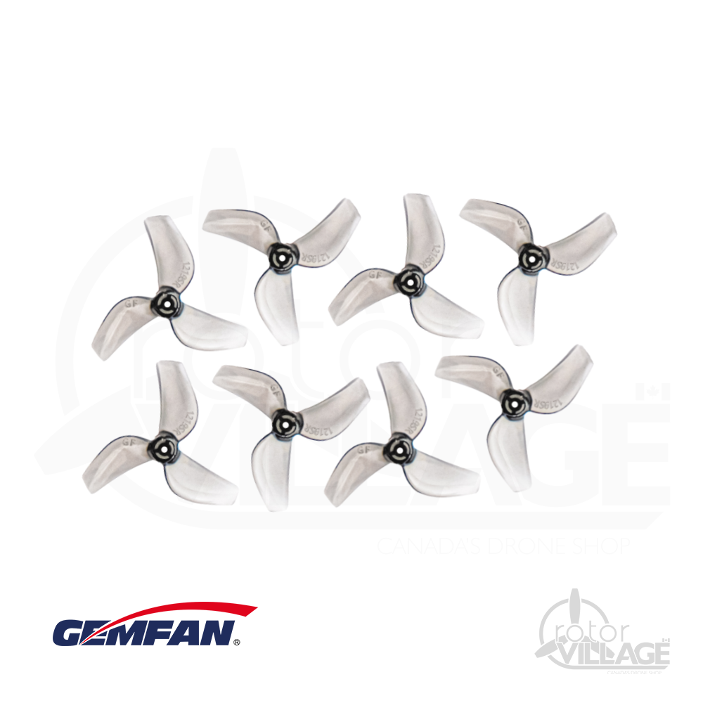 Gemfan 1219S-3 31mm Tri-Blade Prop (4CW+4CCW) - Rotor Village