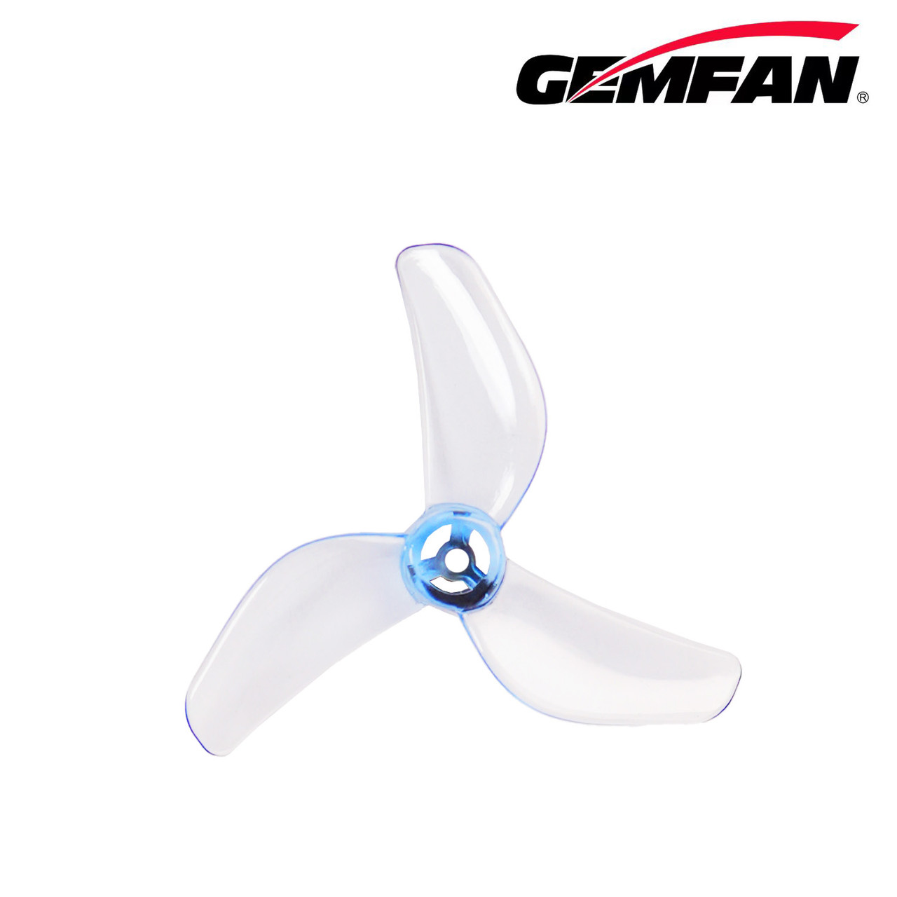 Gemfan 1207-3 31mm Tri-Blade Prop (4CW+4CCW) - Rotor Village