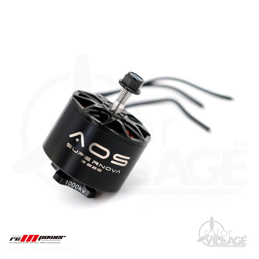 RCINPower AOS Supernova 3220 1000KV Motor - Rotor Village RCINPower AOS Supernova 3220 1000KV Motor - Rotor Village