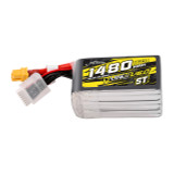 Tattu R-Line V6.0 ST 1480mAh 6S 160C Lipo XT60