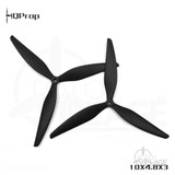 HQProp 10X4.8X3 (1CW+1CCW) Black-Glass Fiber Reinforced Nylon