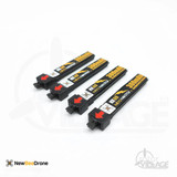 Nitro Nectar NX69 300mAh 1S 80C HV LiPo Battery (4pcs)
